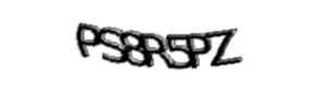 Security check image, please type the characters shown
